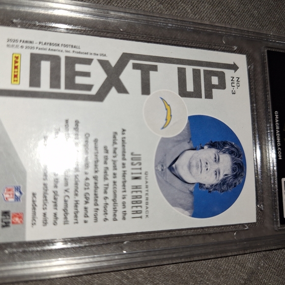 Justin Herbert rc gem 10 Gma - Picture 4 of 4